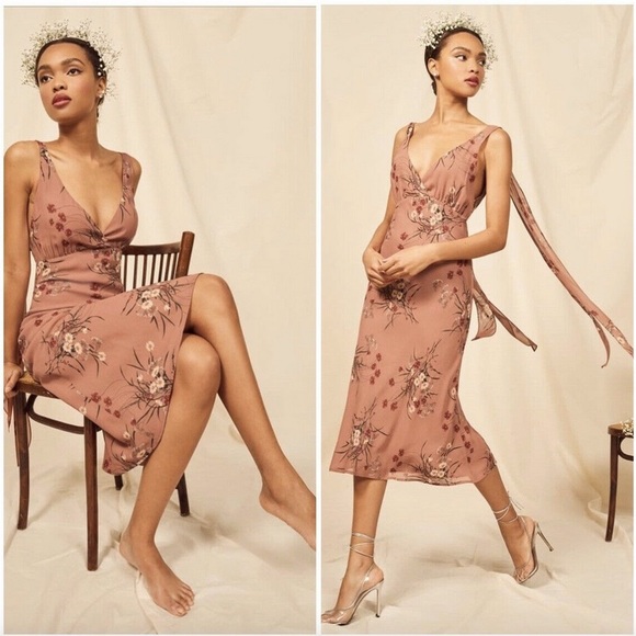 reformation venezia dress